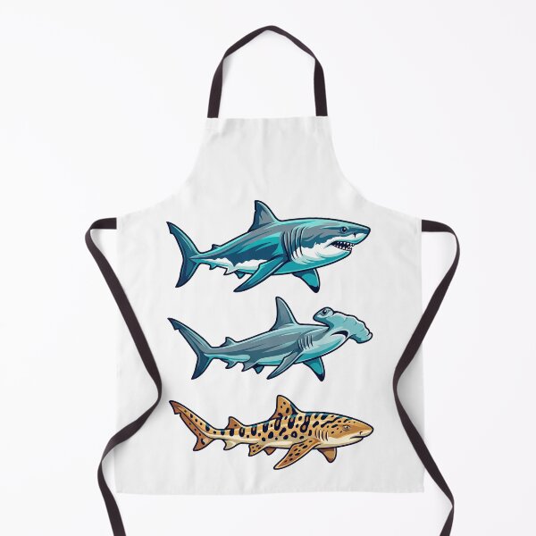 Item preview, Ocean Shark Trio designed and sold by TeeARTHY.