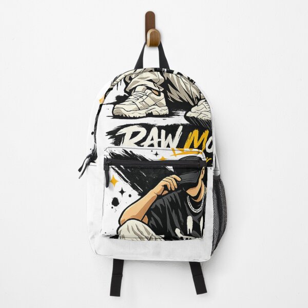 Item preview, RAW MODE Anti Design Streetwear Graphic T-Shirt | Urban Graffiti Y2K Oversized Fashion | Anonymous Boy Vector Illustration | Premium Streetwear Tee Design designed and sold by zdzdesigner.