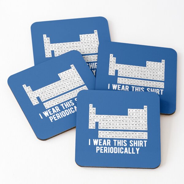 Item preview, I Wear This Shirt Periodically Funny Chemistry Science Pun Periodic Table #1 designed and sold by SalahBlt.