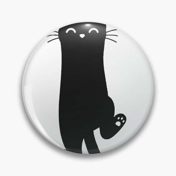 Item preview, Minimalist Black Cat Stretch designed and sold by KingOfRockk.