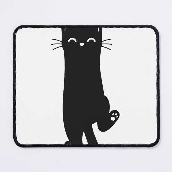 Item preview, Minimalist Black Cat Stretch designed and sold by KingOfRockk.