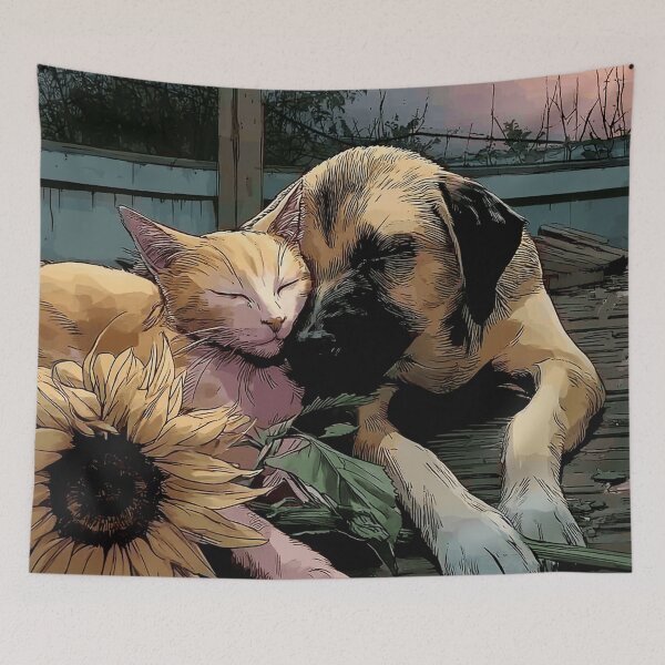 Item preview, My cat and its best friend designed and sold by ArtifactsLab.