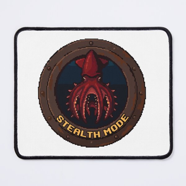 Item preview, Stealth Mode Pixel Art Vampire Squid Retro Gamer designed and sold by Arc2020.