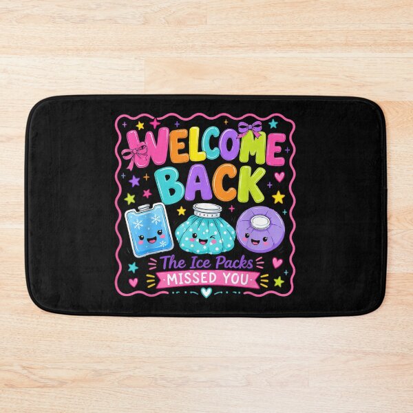 Item preview, Welcome Back The Ice Packs Missed You Cute Funny School Nurse designed and sold by EricCotanori.