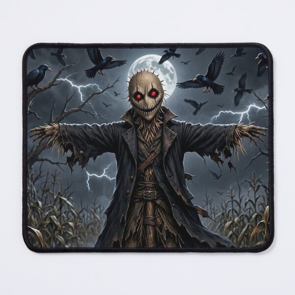 Item preview, Cursed Scarecrow Halloween T-Shirt designed and sold by WordWearTees.