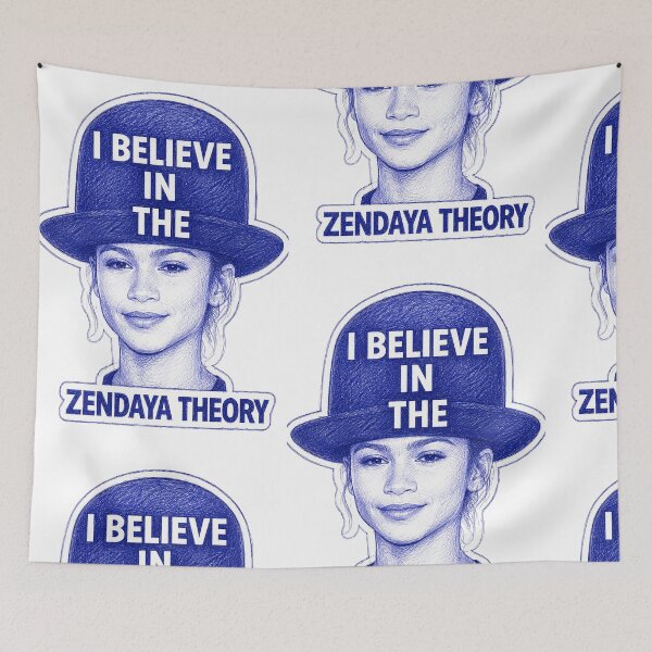 Item preview, Zendaya Theory - Zendaya Hat Theory designed and sold by Snarky Threads.