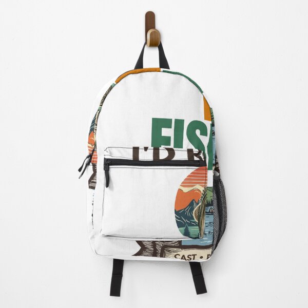 Item preview, I'd Rather Be Fishing Vintage Bass Fishing T-Shirt designed and sold by Uvclick.