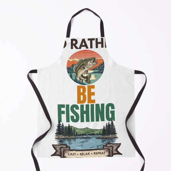 Item preview, I'd Rather Be Fishing Vintage Bass Fishing T-Shirt designed and sold by Uvclick.