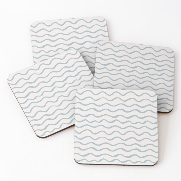 Item preview, Blue Coastal Waves Cozy Pattern designed and sold by Marina Demidova.