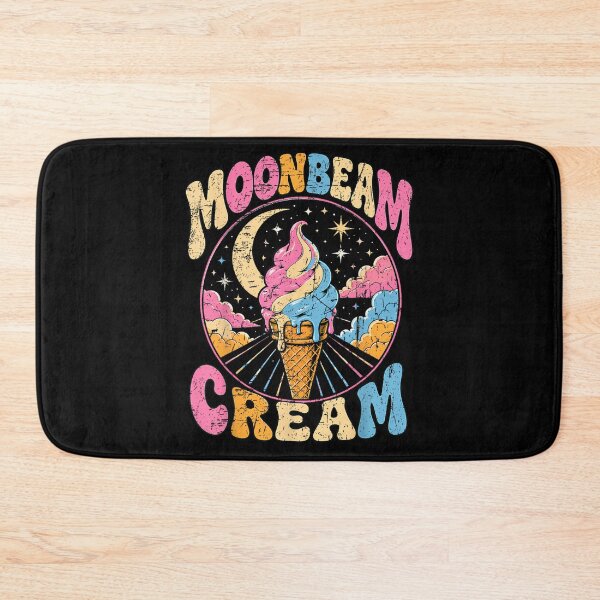 Item preview, Moonbeam Ice Cream Retro Groovy Vintage Crescent Moon Summer Aesthetic Graphic designed and sold by EricCotanori.
