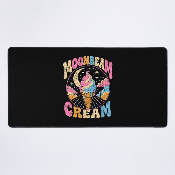 Item preview, Moonbeam Ice Cream Retro Groovy Vintage Crescent Moon Summer Aesthetic Graphic designed and sold by EricCotanori.