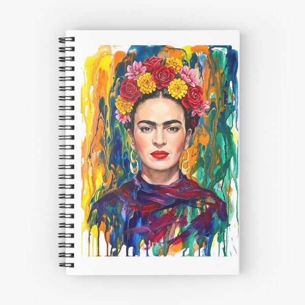 Artikelvorschau, Aquarellporträt von Frida Kahlo entworfen und verkauft von TeeARTHY.