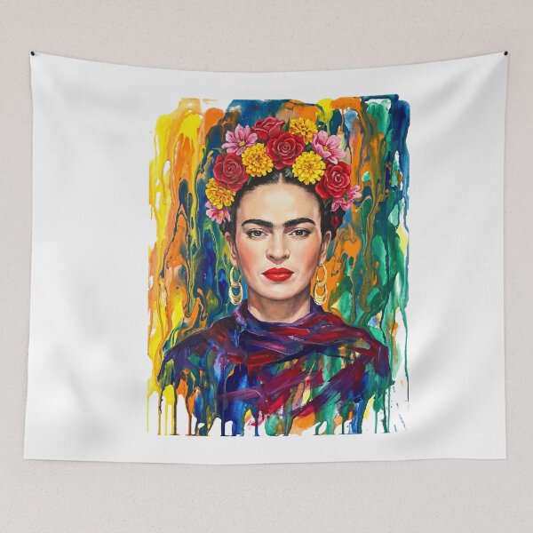 Item preview,  Watercolor Frida Kahlo Portrait designed and sold by TeeARTHY.