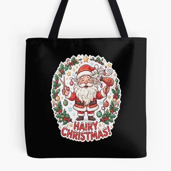 Item preview, Hairy Christmas Hairdresser Messy Hair Santa designed and sold by Renver1.