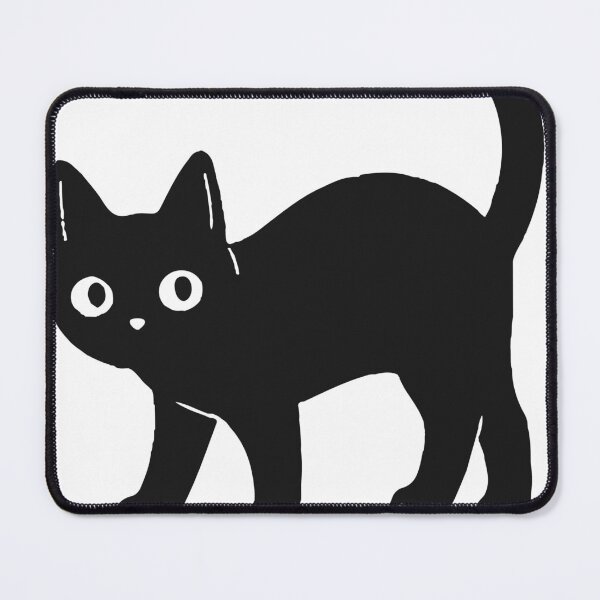 Item preview, Minimalist Black Cat Walking designed and sold by KingOfRockk.
