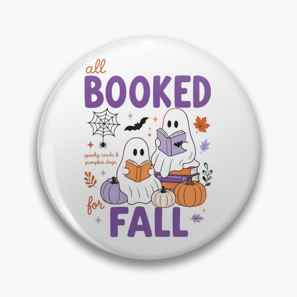 Item preview, All Booked For Fall, Halloween Book, Pumpkin Book, Bookish, Spooky Season, Book Lover, BookWorm, Fall designed and sold by Quiajia.
