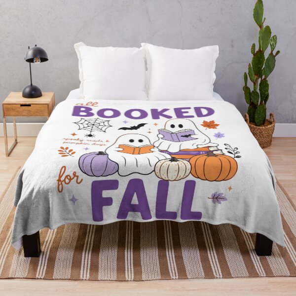 Item preview, All Booked For Fall, Halloween Book, Pumpkin Book, Bookish, Spooky Season, Book Lover, BookWorm, Fall designed and sold by Quiajia.
