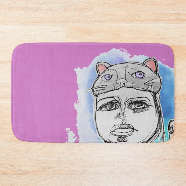 Item preview, She Is Her Own Maneki-Neko (Drawing by ACCI) V2 designed and sold by VanyssaGraphics.