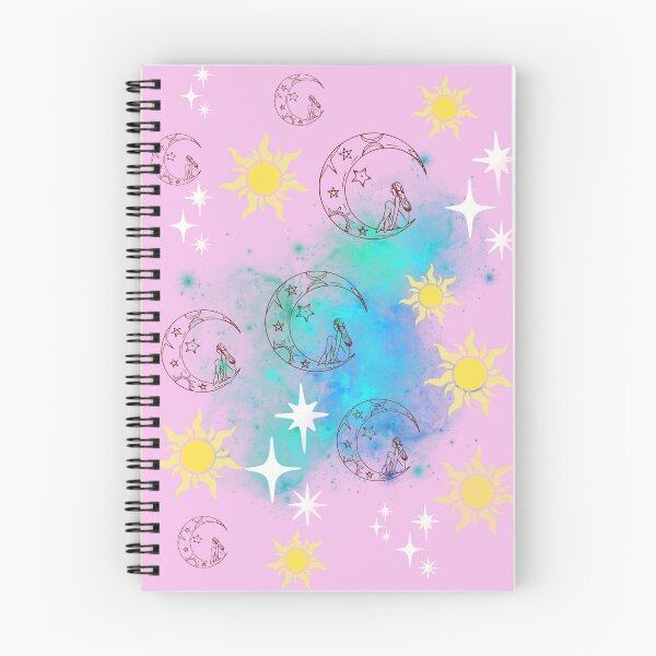 Item preview, Celestial Sun & Moon Pattern | Cosmic Spiritual Aesthetic | Boho Galaxy Decor | Yoga & Meditation Art designed and sold by OlgaLuna_design.