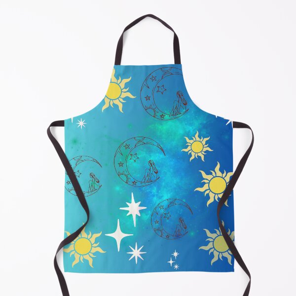 Item preview, Celestial Sun & Moon Pattern | Cosmic Spiritual Aesthetic | Boho Galaxy Decor | Yoga & Meditation Art designed and sold by OlgaLuna_design.