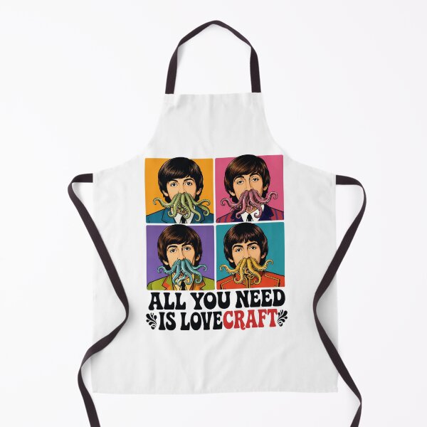 Item preview, Lovecraft Fab Four – All You Need Is Lovecraft designed and sold by Fenay Designs.