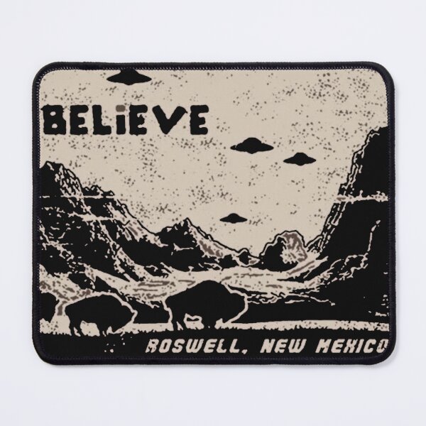 Item preview, Believe Roswell New Mexico UFO Vintage  |Retro Alien Desert Artwork designed and sold by Gbriel3.