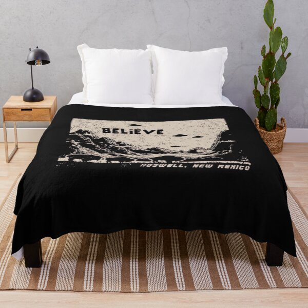 Item preview, Believe Roswell New Mexico UFO Vintage |Retro Alien Desert Artwork designed and sold by Gbriel3.