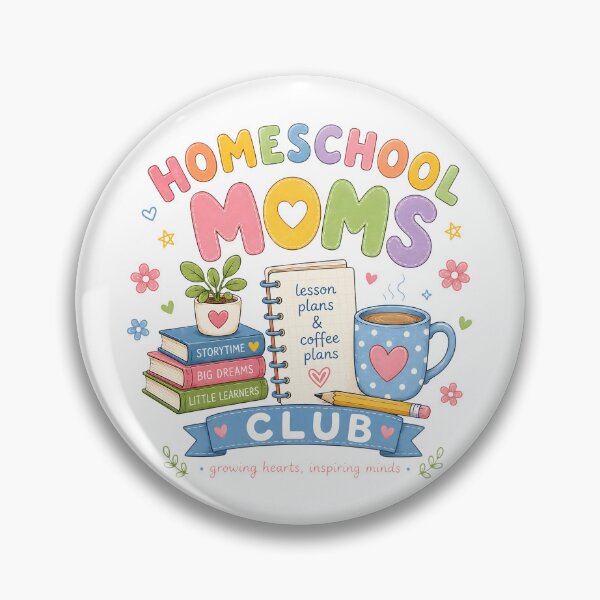 Artikelvorschau, Club für Mütter, die ihre Kinder zu Hause unterrichten, Mütterfreundschaft, Muttertag entworfen und verkauft von vintagearttee.