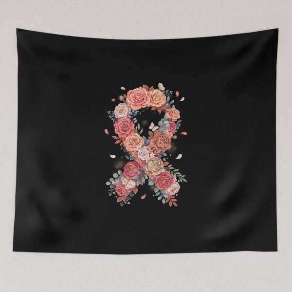 Item preview, floral awareness ribbon flowers butterfly designed and sold by jkrphoto.