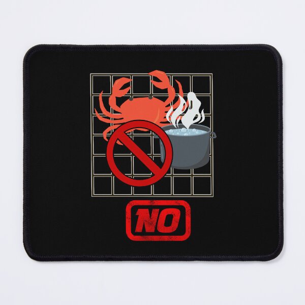 Item preview, Say No To Pot Funny Crab Design For Seafood Lovers designed and sold by DarkRelicStudio.