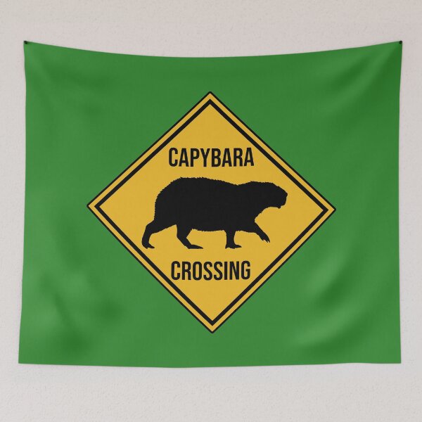 Item preview, Capybara Crossing designed and sold by blacksnowcomics.