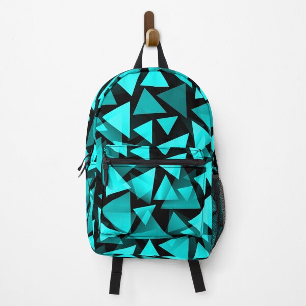 Item preview, Light blue geometric triangle pattern designed and sold by iRenza.
