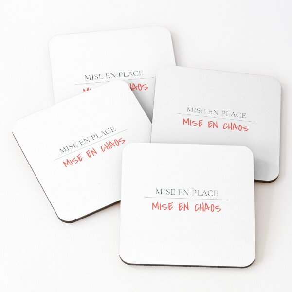 Item preview, Mise En Chaos Funny Chef Kitchen Humor Gift designed and sold by d03090.