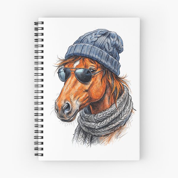 Item preview, Caballo hipster genial designed and sold by TeeARTHY.