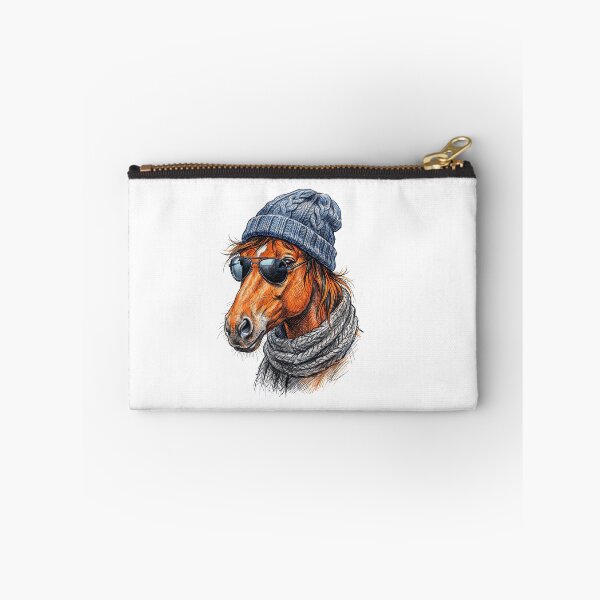 Artikelvorschau, Cooles Hipster-Pferd entworfen und verkauft von TeeARTHY.