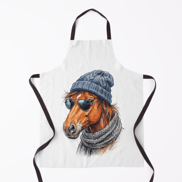 Item preview, Cool Hipster Horse designed and sold by TeeARTHY.