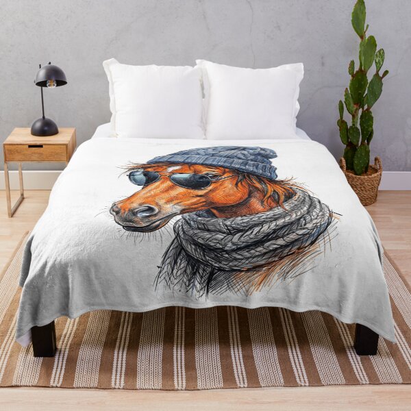 Item preview, Caballo hipster genial designed and sold by TeeARTHY.