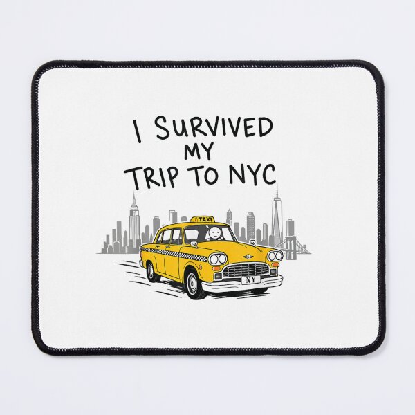 Item preview, I Survived My Trip To NYC Funny Yellow Cab Taxi Driver designed and sold by DaphoLatara.