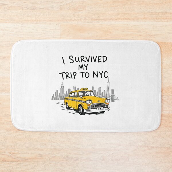 Item preview, I Survived My Trip To NYC Funny Yellow Cab Taxi Driver designed and sold by DaphoLatara.