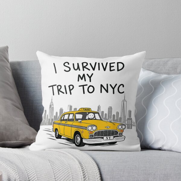 Item preview, I Survived My Trip To NYC Funny Yellow Cab Taxi Driver designed and sold by DaphoLatara.