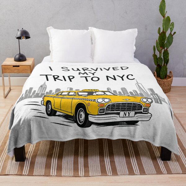 Item preview, I Survived My Trip To NYC Funny Yellow Cab Taxi Driver designed and sold by DaphoLatara.