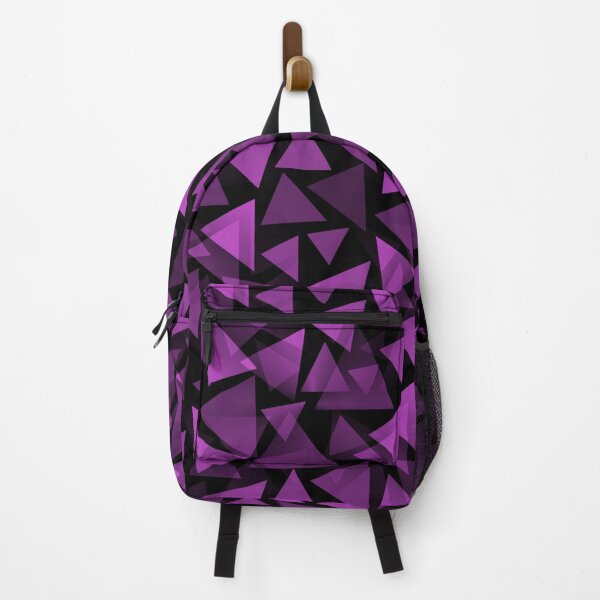 Item preview, Purple geometric triangle pattern designed and sold by iRenza.