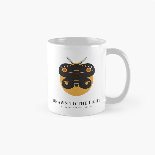 Item preview, Drawn To The Light — Moth and Moon Dark Academia designed and sold by NEXTFORMSTUDIO.