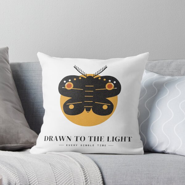 Item preview, Drawn To The Light — Moth and Moon Dark Academia designed and sold by NEXTFORMSTUDIO.