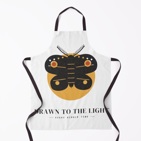 Item preview, Drawn To The Light — Moth and Moon Dark Academia designed and sold by NEXTFORMSTUDIO.