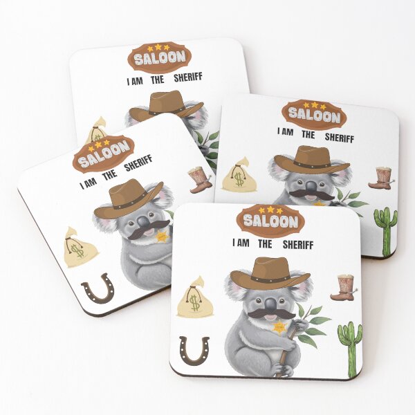Item preview, Cowboy Koala Sheriff designed and sold by DidiDesignShop.