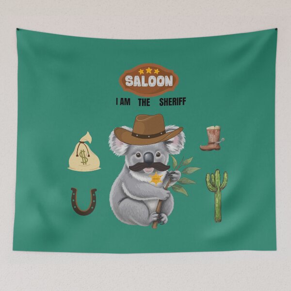 Item preview, Cowboy Koala Sheriff designed and sold by DidiDesignShop.