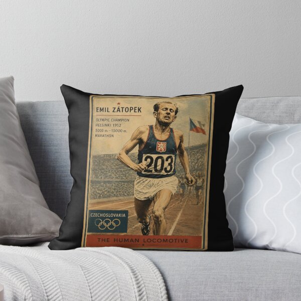 Item preview, Emil Zátopek - Trading Card designed and sold by halibutgoatramb.