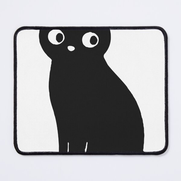 Item preview, Minimalist Black Cat Sitting designed and sold by KingOfRockk.