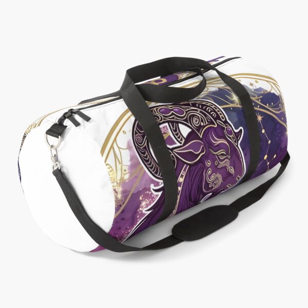 Item preview, Capricorn Mystical Purple Sea Goat designed and sold by Zodiac Celestial Art.